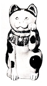 Статуэтка японской кошечки Ми-ке